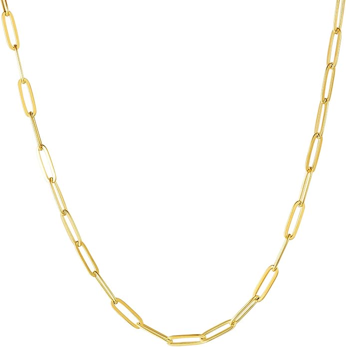 Large Paperclip Necklace