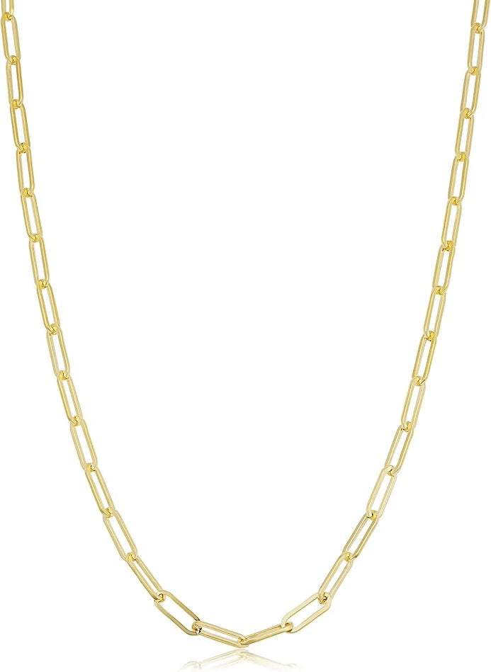 Large GF Paperclip Necklace