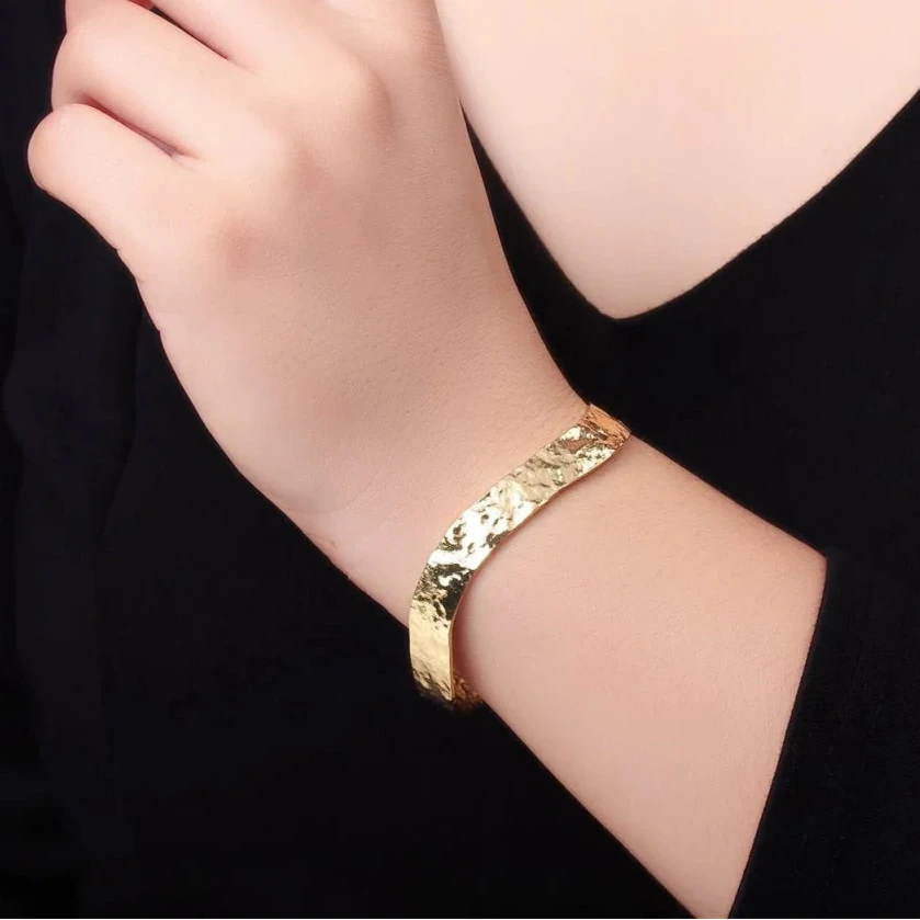 Hammered Cuff Bracelet