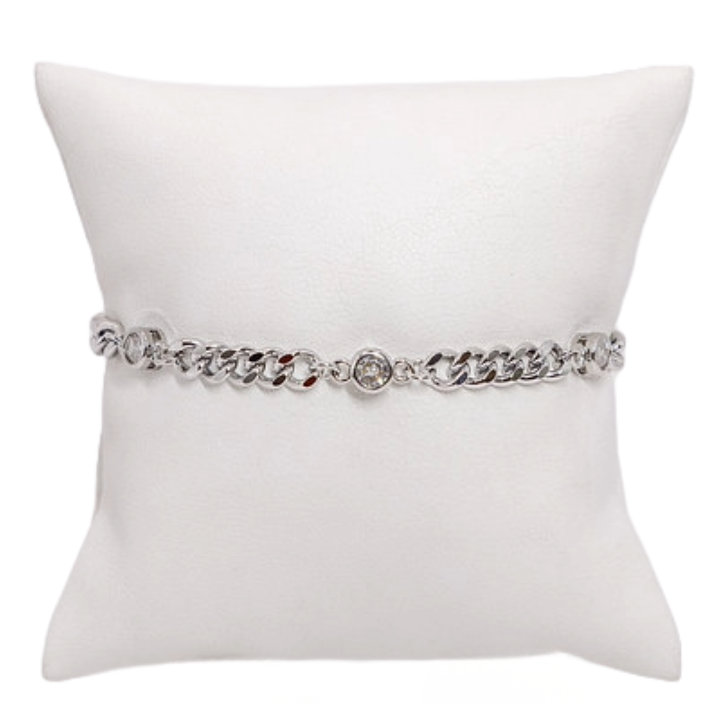 Cuban Bezel Bracelet