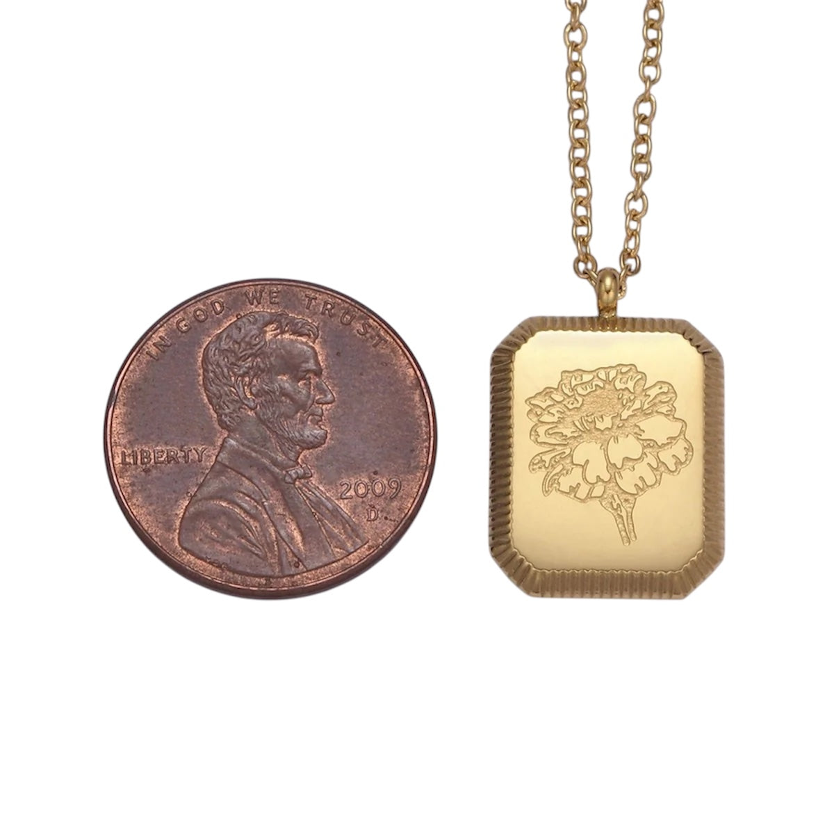 Birth Flower Necklaces