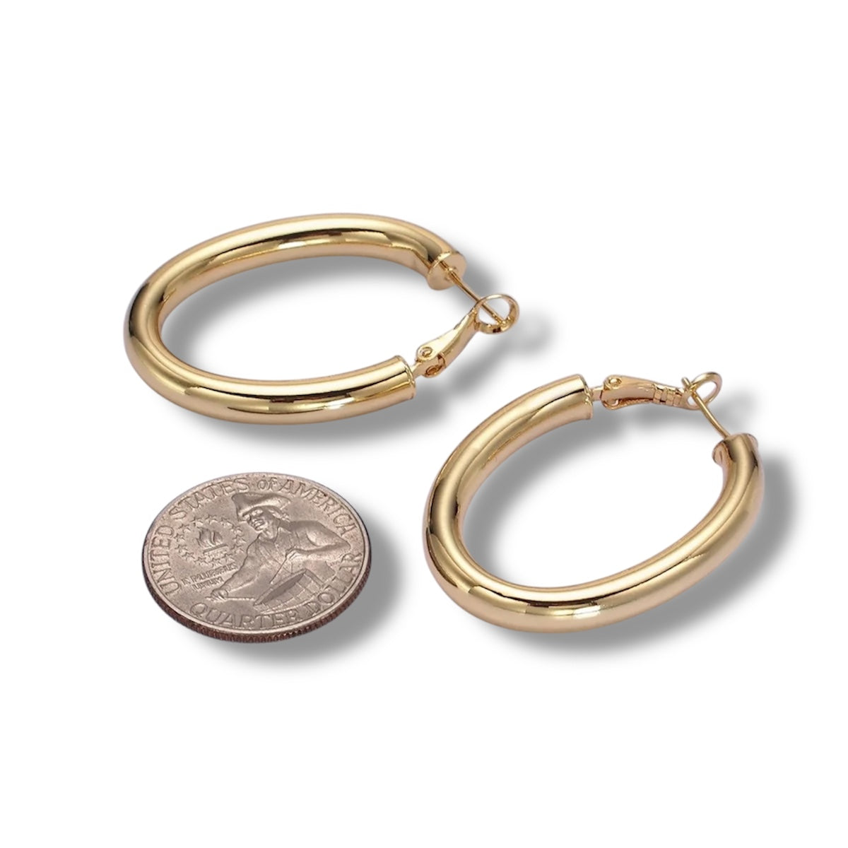 45mm Oblong Tube Hoops