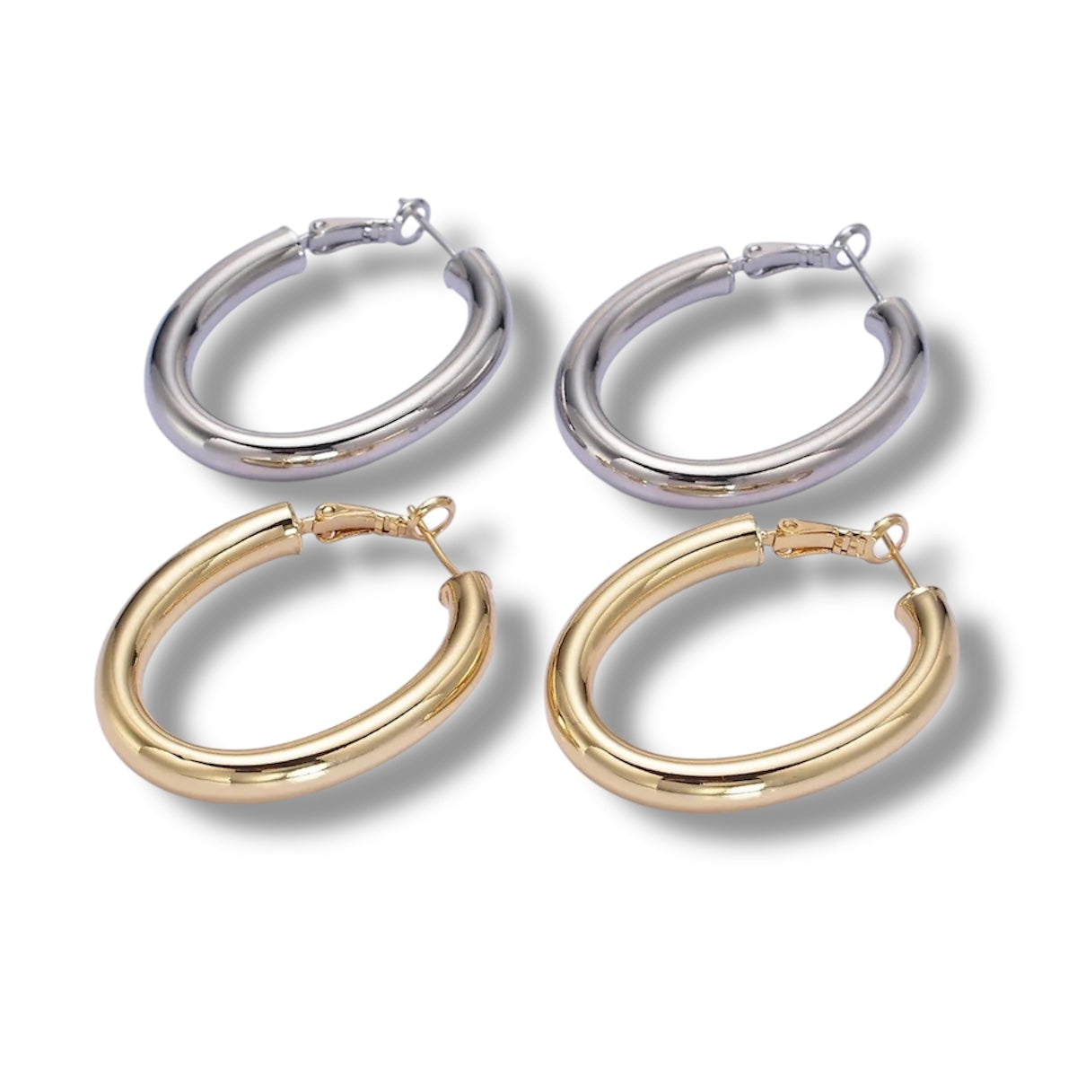 45mm Oblong Tube Hoops
