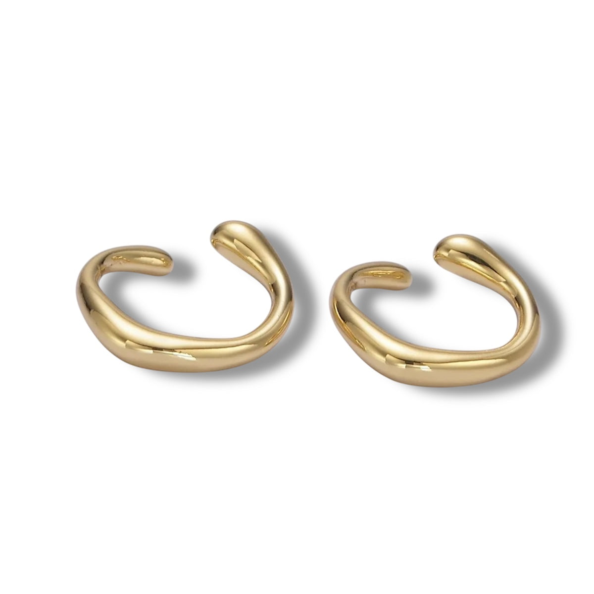 14K Gold Filled Molten Ear Cuff