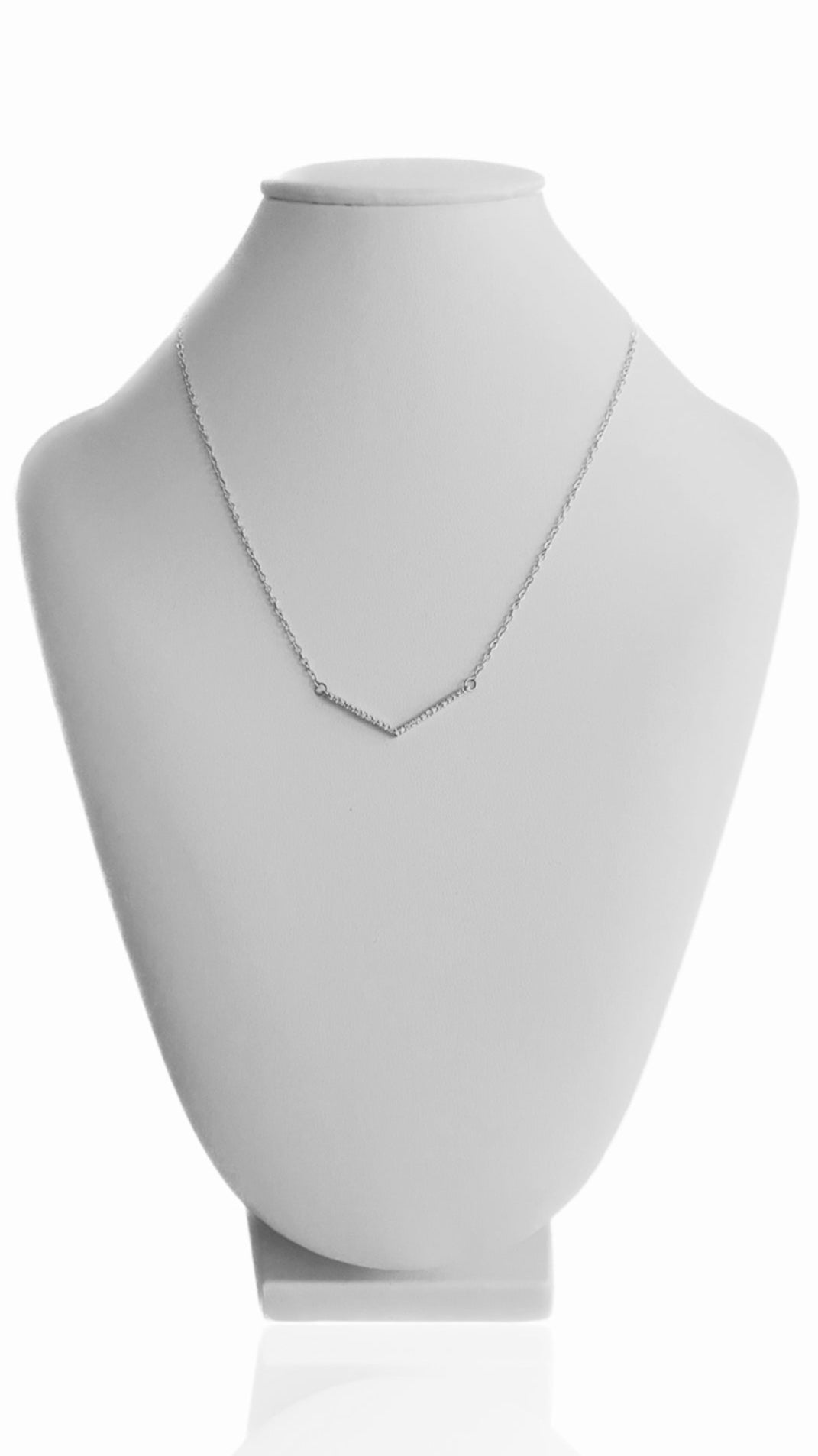 Pave Chevron Necklace