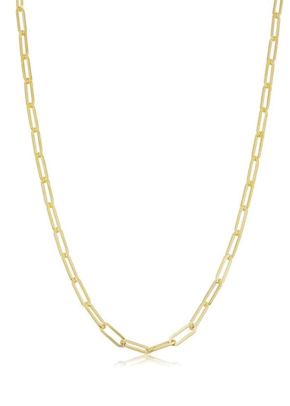 Large GF Paperclip Necklace
