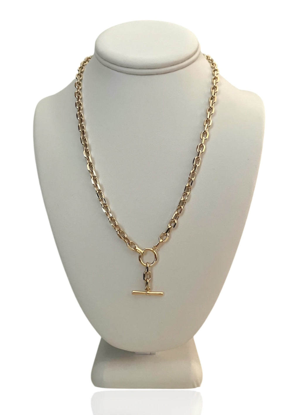 Square Link Toggle Lariat
