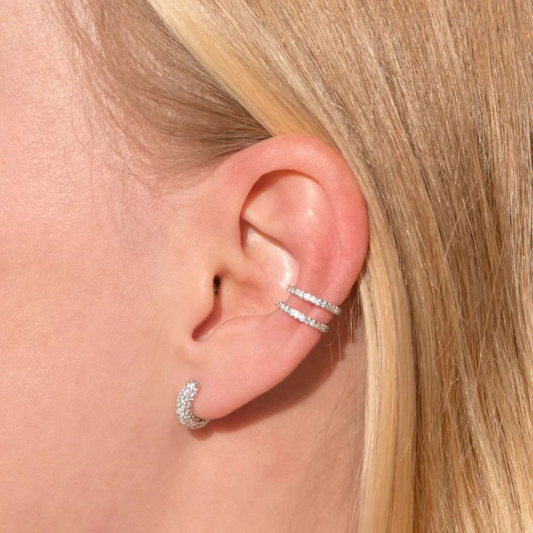 Pave Ear Cuffs