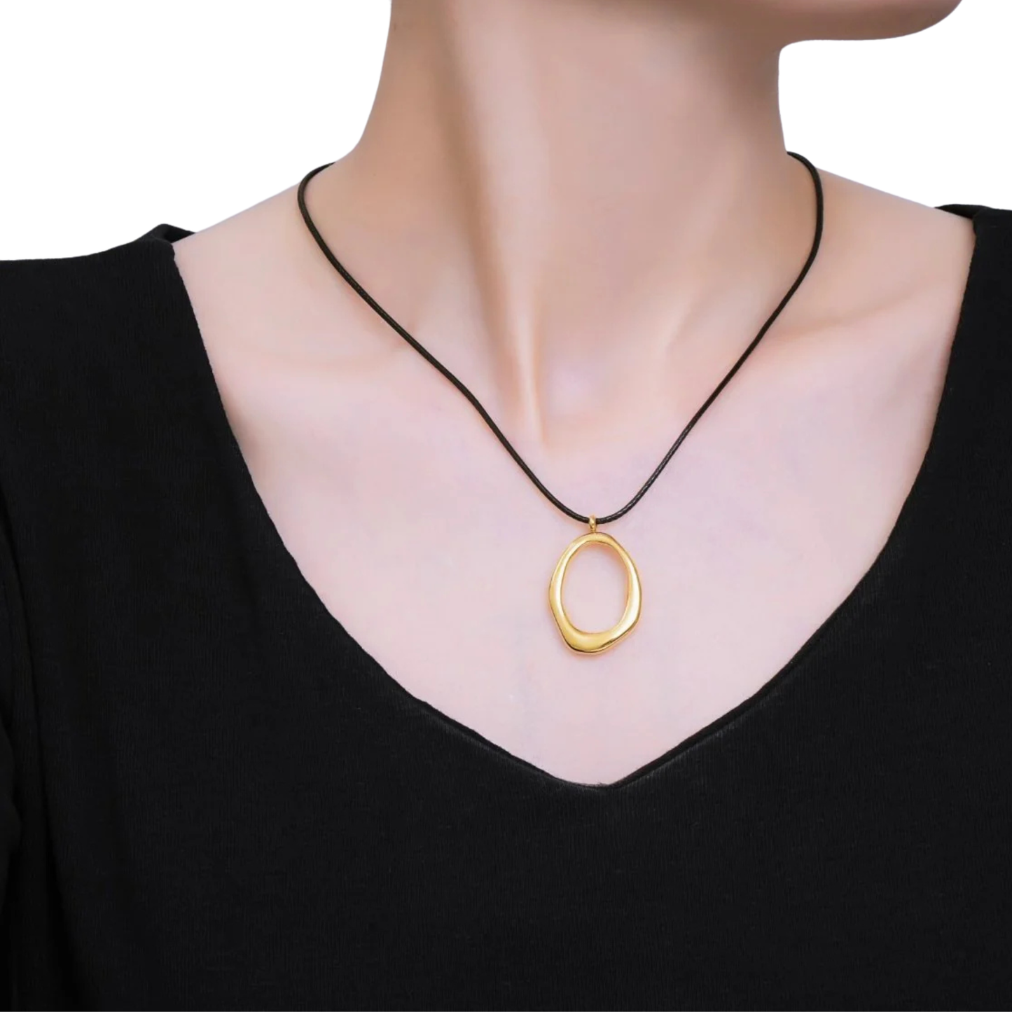 Molten Pendant Necklace