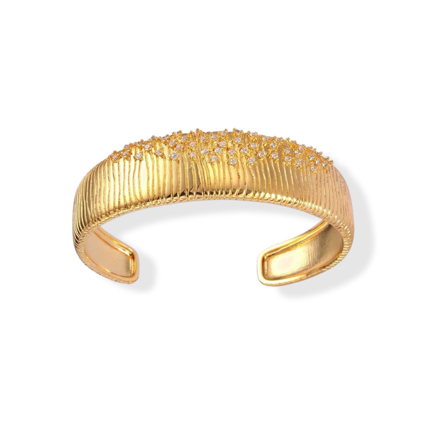 Micro Pave Cuff Bracelet