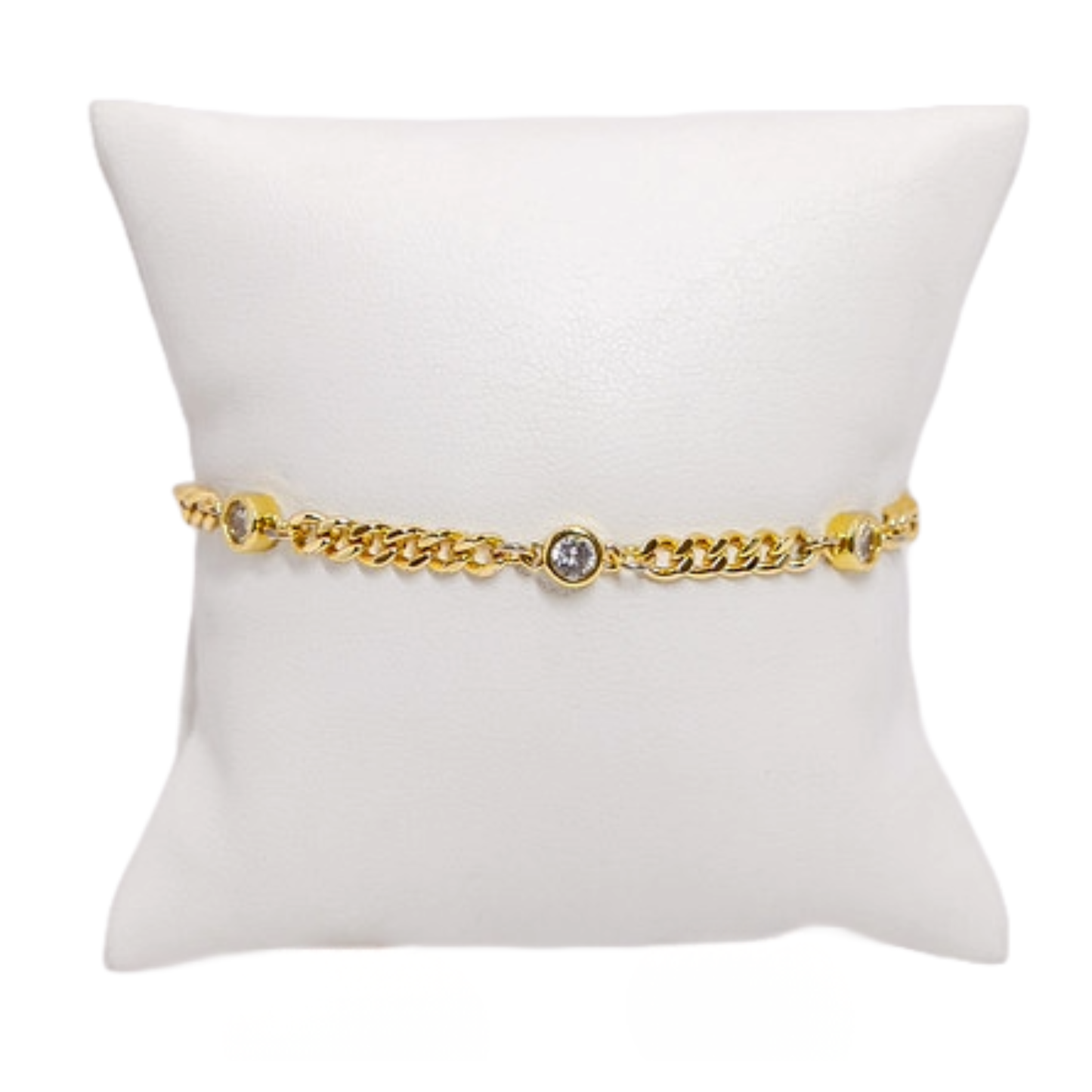 Cuban Bezel Bracelet