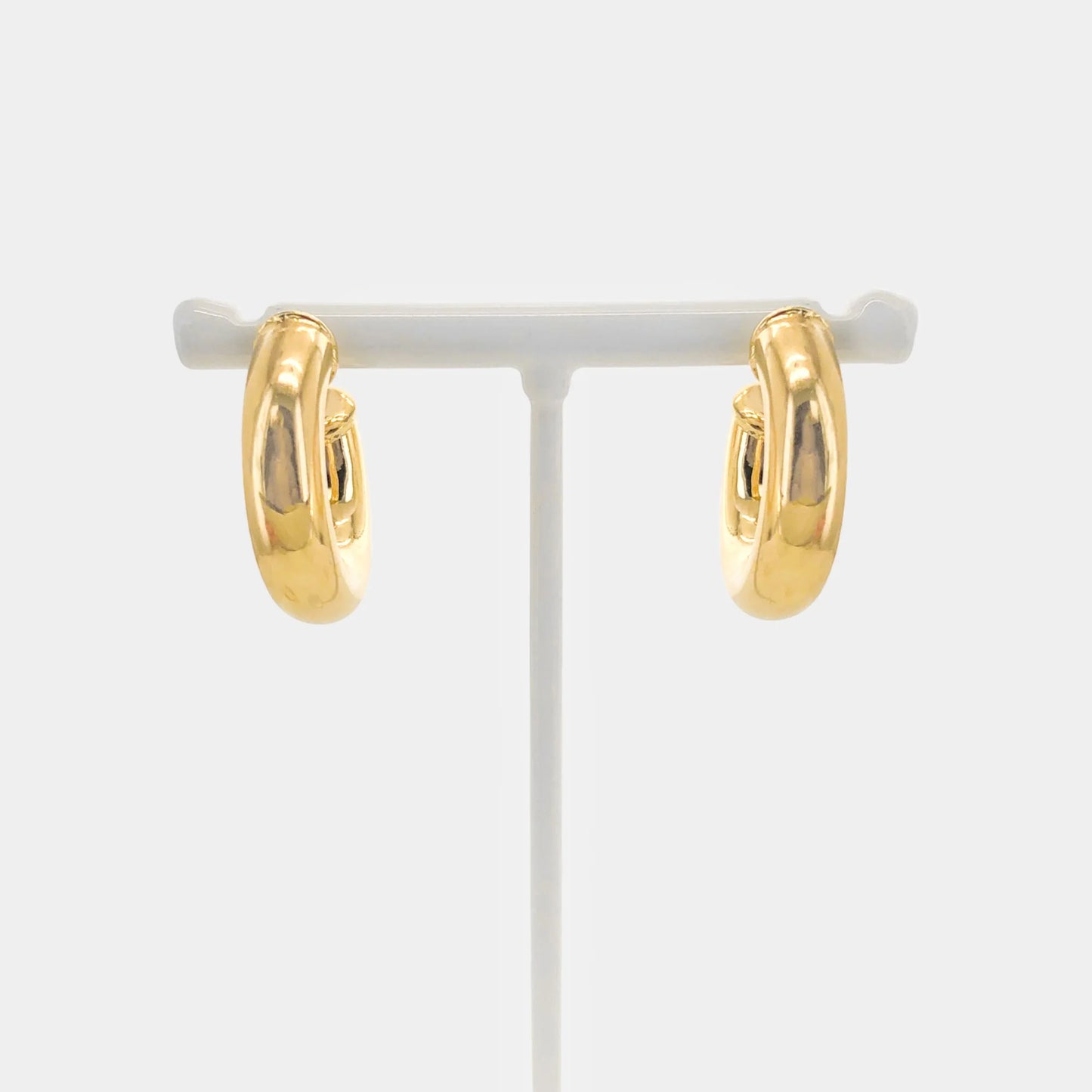 Gold Filled Tube Hoops