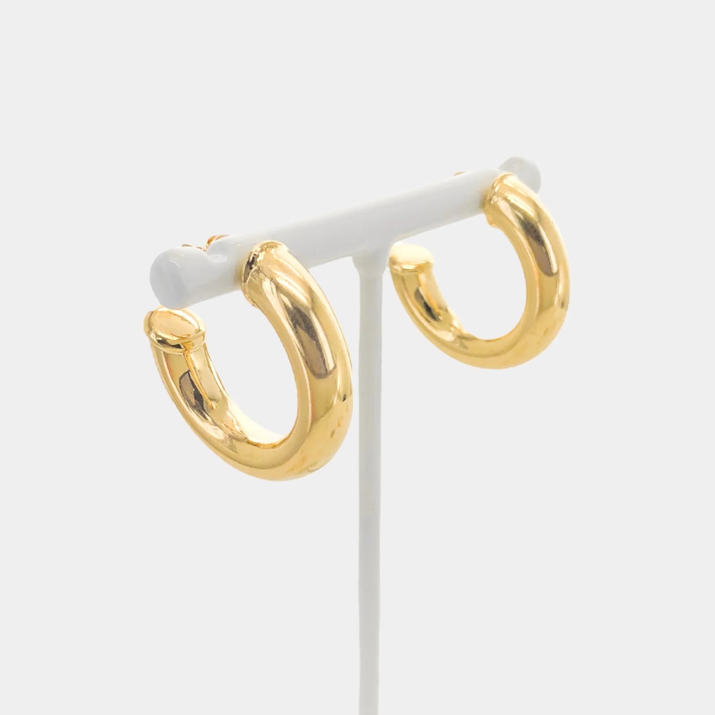 Gold Filled Tube Hoops