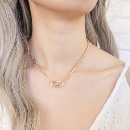 Dual Chain Mariner Necklace