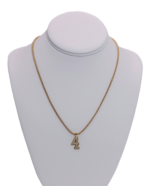 Player Number Necklace