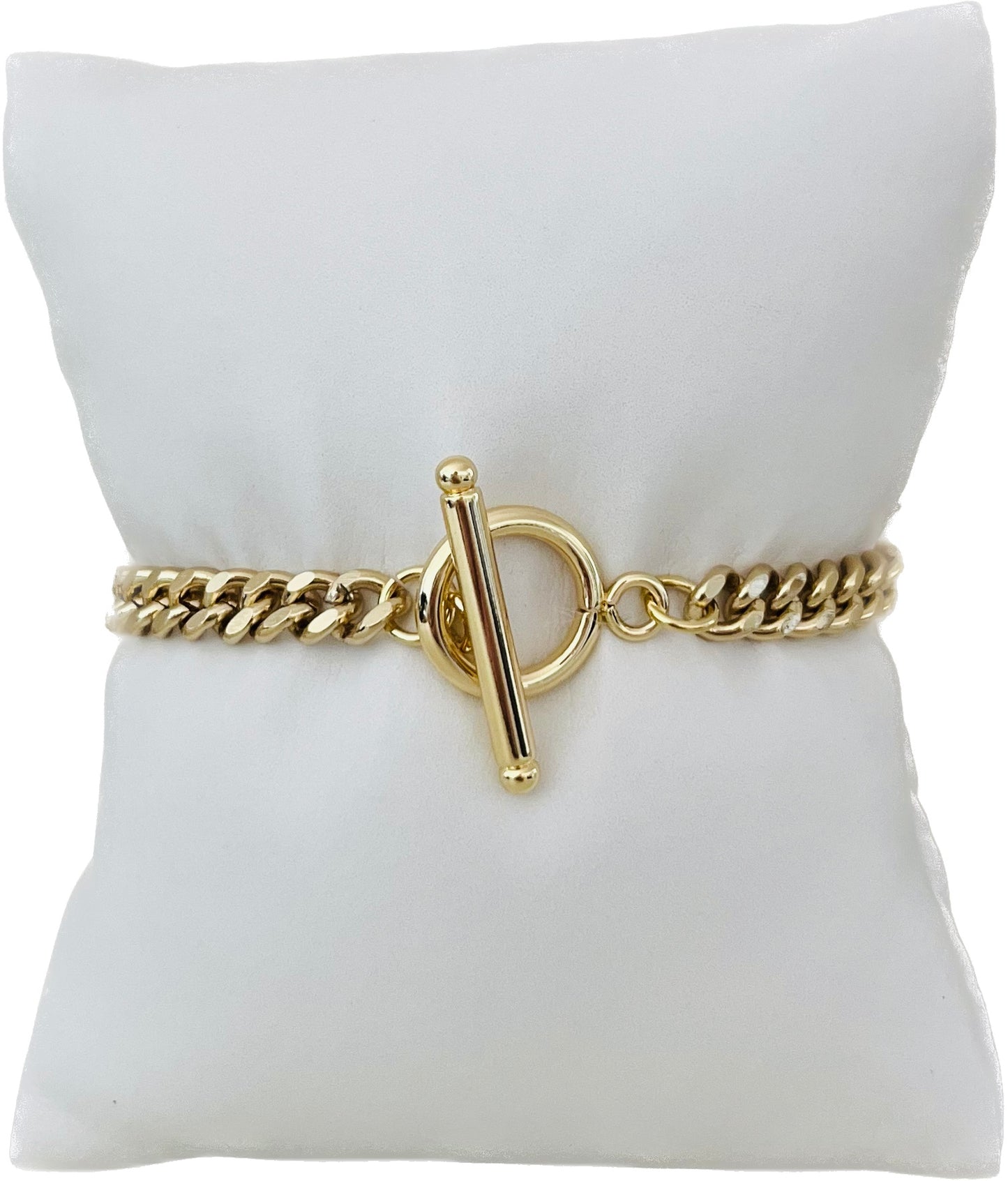 Cuban Link Toggle Bracelet