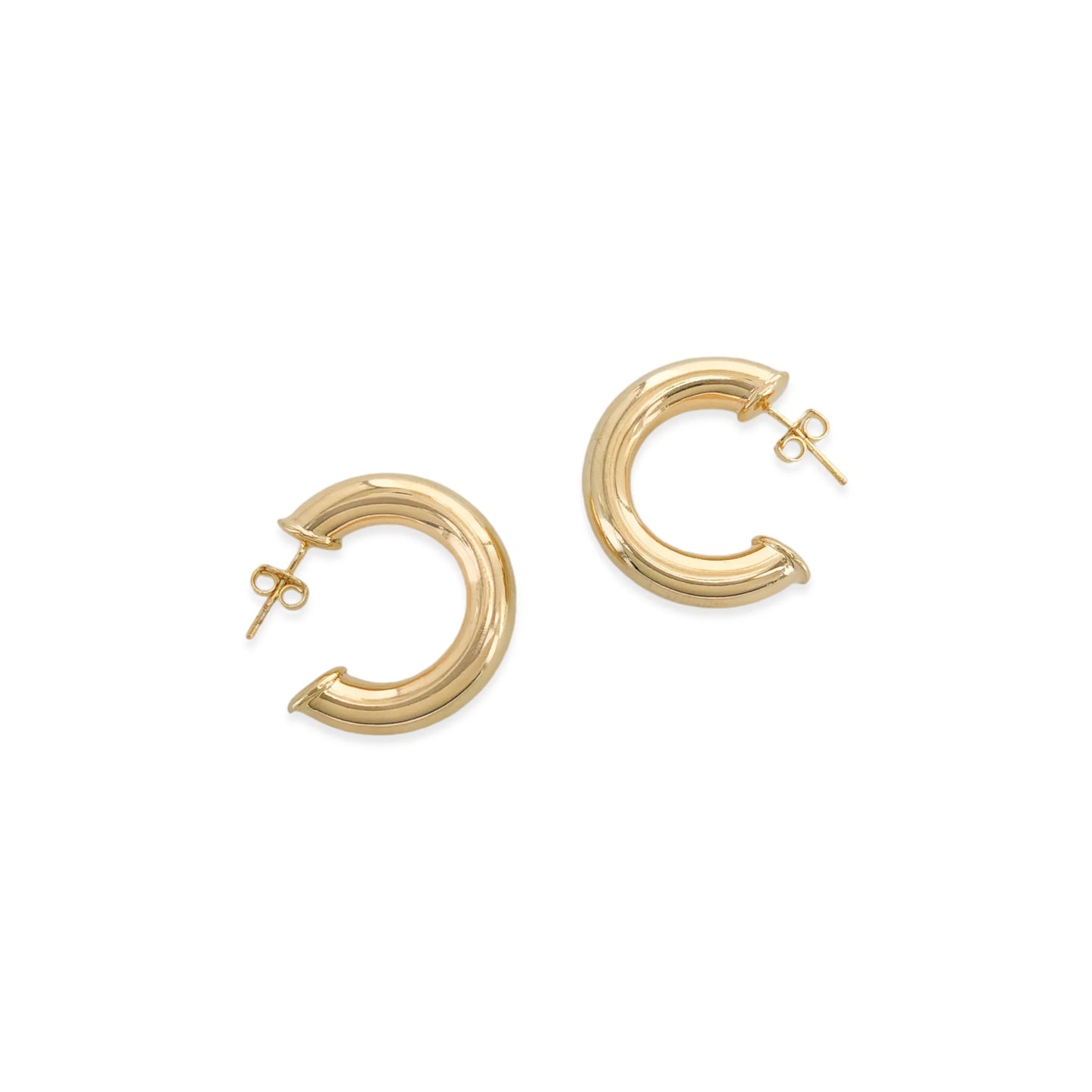 Gold Filled Tube Hoops